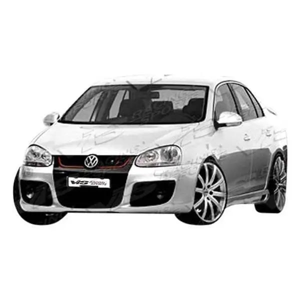 2006-2010 Volkswagen Jetta 4 doors C Tech Style FRP Primer Side Skirts-1