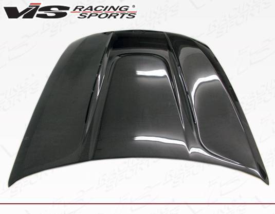 2006-2013 BMW X5 E70 4 doors EVO GT Style Carbon Fiber Black Hood-3