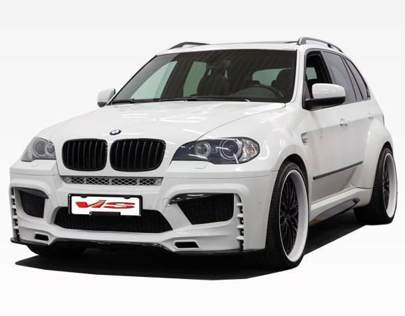 2010-2013 BMW X5 4 doors Performance Style FRP Primer Front Bumper-1