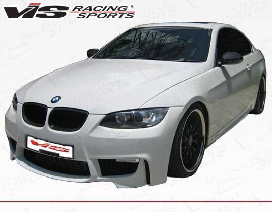 2007-2010 BMW 3 SERIES E92 2 doors 1M Style FRP Primer Front Bumper-2