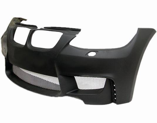 2007-2010 BMW 3 SERIES E92 2 doors 1M Style FRP Primer Front Bumper-5