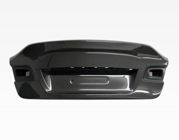 2007-2013 BMW 3 SERIES E92 2 doors AMS Style Carbon Fiber Black Trunk-3
