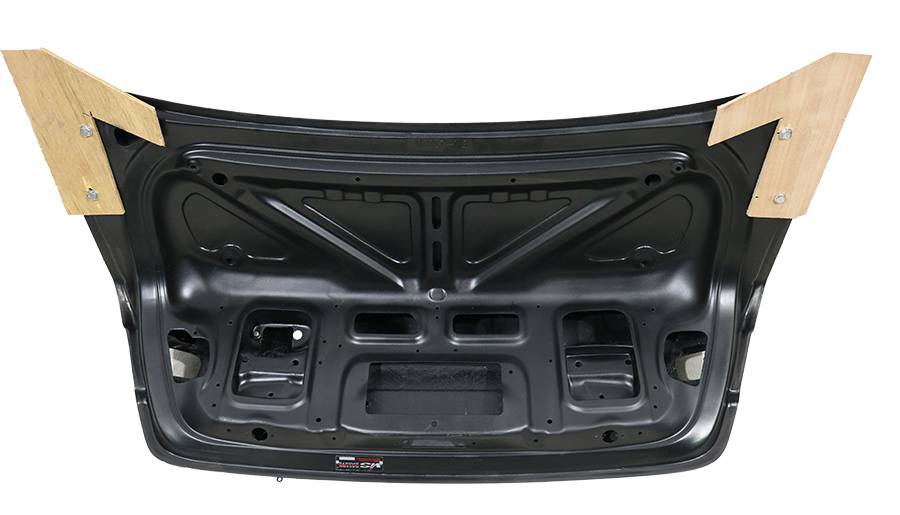 2007-2013 BMW 3 SERIES E92 2 doors CSL Style Carbon Fiber Black Trunk-4