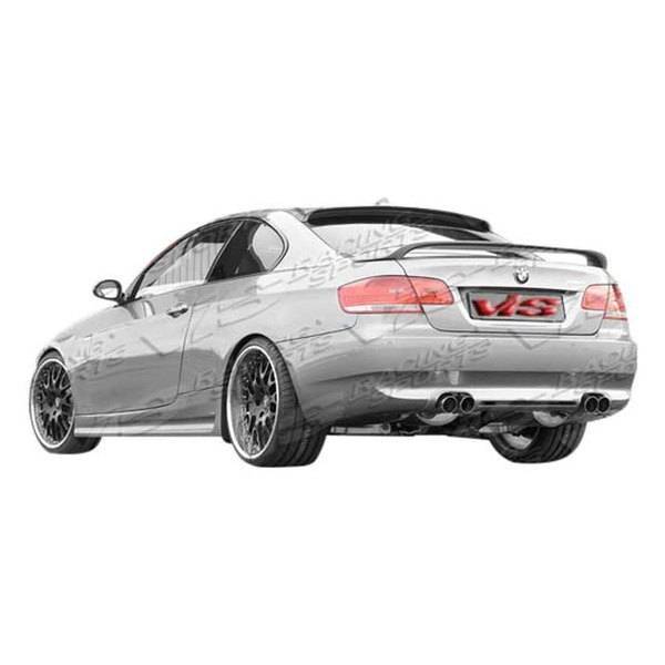 2007-2010 BMW 3 SERIES E92 EURO TECH Style FRP Primer Rear Lip-1