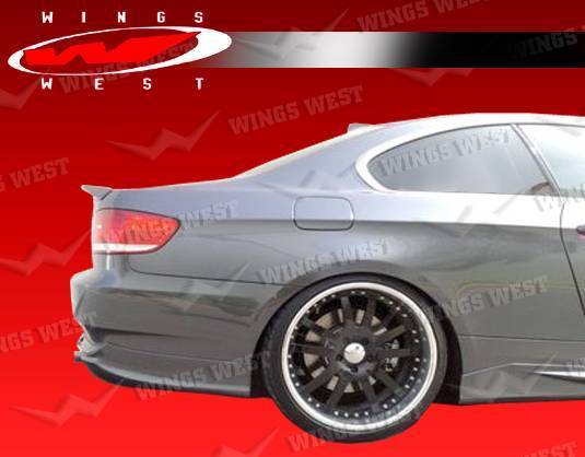 2007-2010 BMW 3 SERIES E92 2 doors POLYURETHANE Black Spoiler-2
