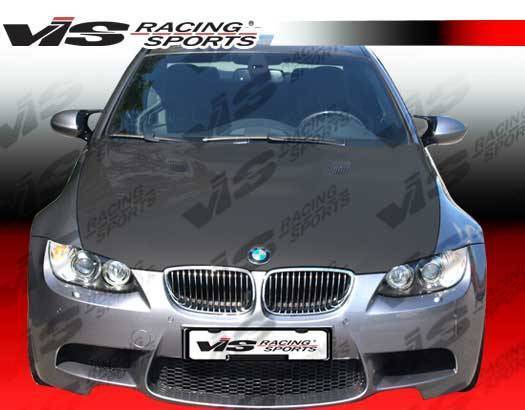 2007-2010 BMW 3 SERIES E92 M3 2 doors M3 Style Carbon Fiber Black Hood-2