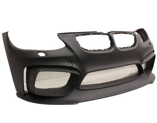 2007-2010 BMW 3 SERIES E92 2 doors FRP Primer Front Bumper-2