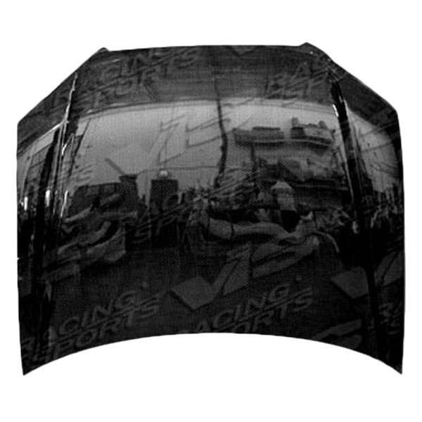 2007-2010 BMW 3 SERIES E92 2 doors OEM Style Carbon Fiber Black Hood-2