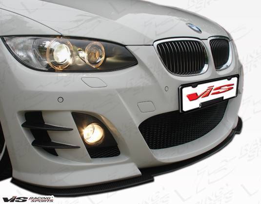 2007-2010 BMW 3 SERIES E92 2 doors RSR Style FRP Primer Front Bumper-1