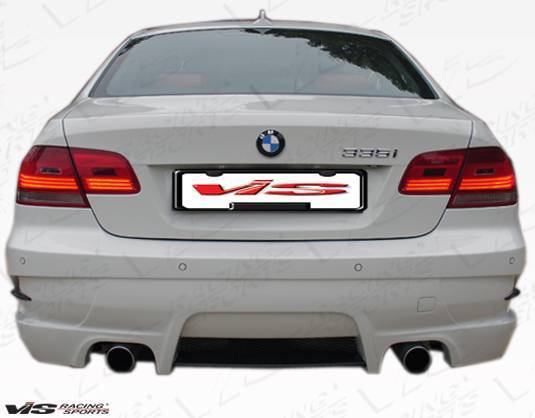 2007-2010 BMW 3 SERIES E92 2 doors RSR Style FRP Primer Rear Bumper-2