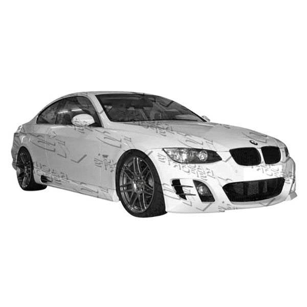 2007-2010 BMW 3 SERIES E92 2 doors RSR Style FRP Carbon Fiber Black Full Kit-1