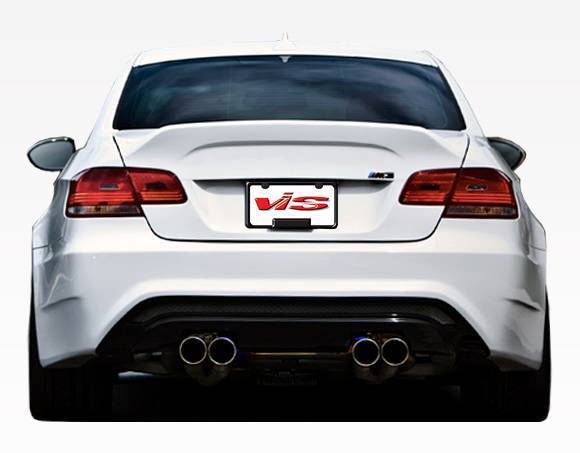 2008-2013 BMW 3 SERIES E92 M3 2 doors AMS Style FRP Primer Rear Bumper-1