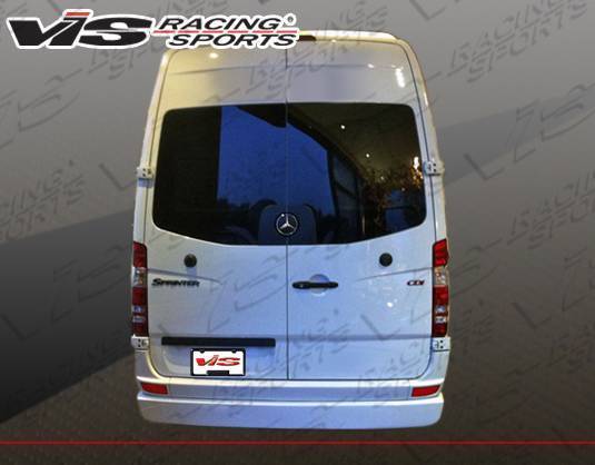 2007-2010 Dodge Sprinter VIP Style FRP Primer Rear Lip-2
