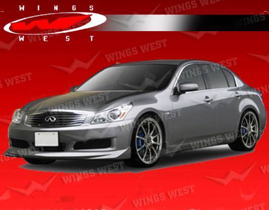 2007-2008 Infiniti G35 4 doors POLYURETHANE Black Full Kit-2