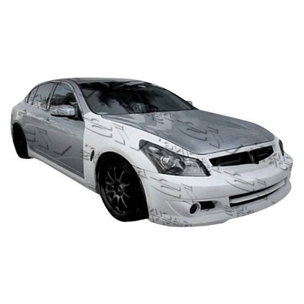 2007-2008 Infiniti G35 4 doors K Speed Style FRP Primer Front Bumper-1