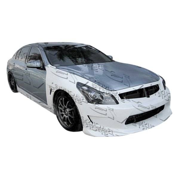 2007-2008 Infiniti G35 4 doors K Speed Style FRP Primer Full Kit-1