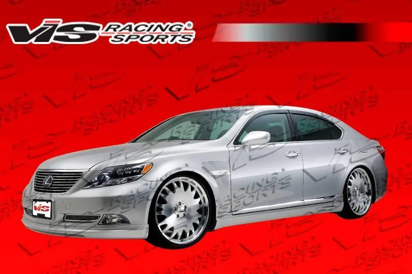 2007-2009 Lexus Ls400 VIP Style FRP Primer Side Skirts-2