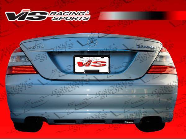 2007-2009 Mercedes E Class W211 4 doors FRP Primer Rear Lip-3