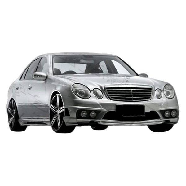 2007-2009 Mercedes E Class W211 4 doors VIP Style FRP Primer Front Bumper-1