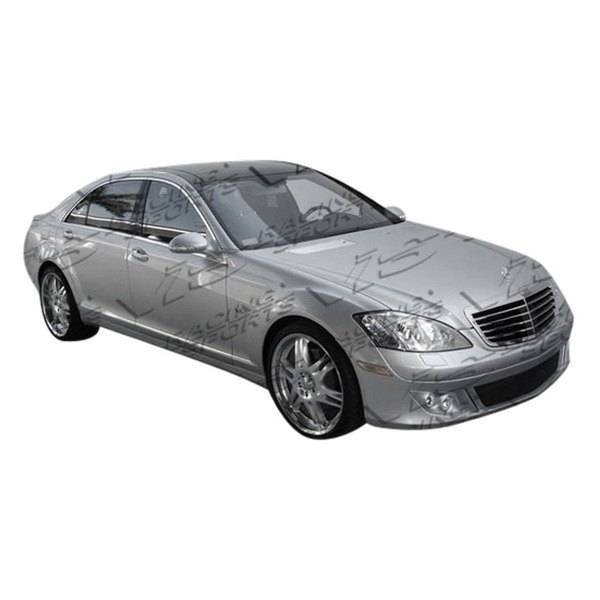 2007-2009 Mercedes S Class W221 4 doors B Spec Style FRP Primer Front Bumper-1