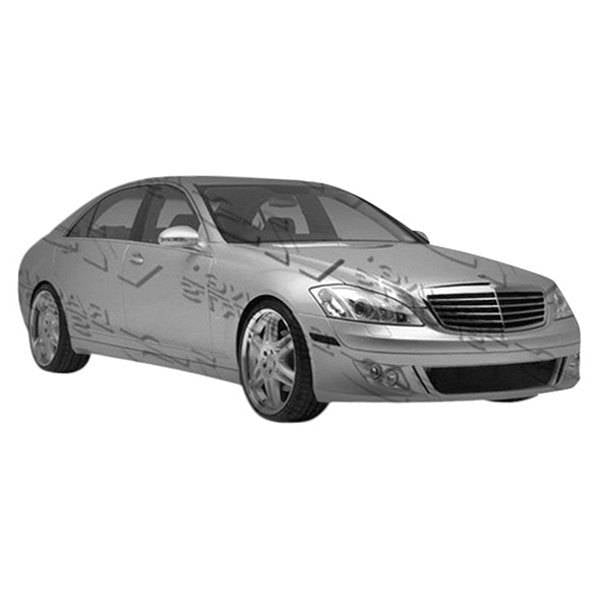 2007-2009 Mercedes S Class W221 4 doors B Spec Style FRP Primer Full Kit-1