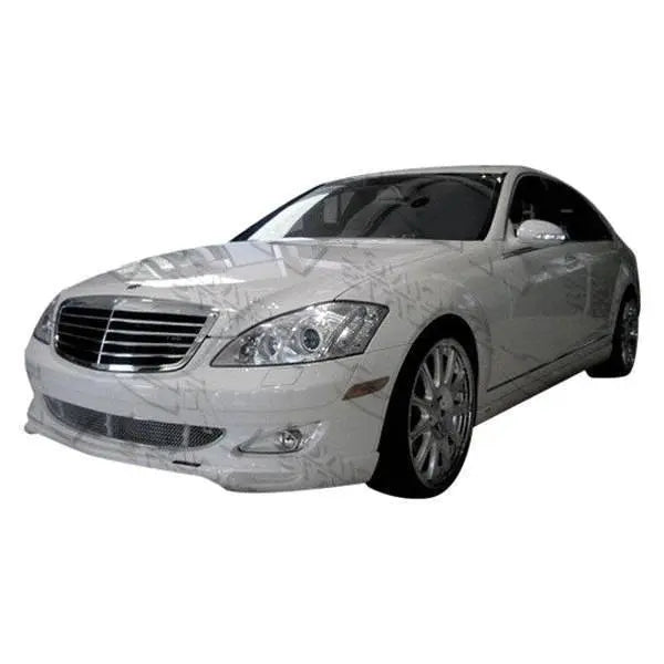 2007-2013 Mercedes S Class W221 4 doors C Tech Style FRP Primer Side Skirts-1