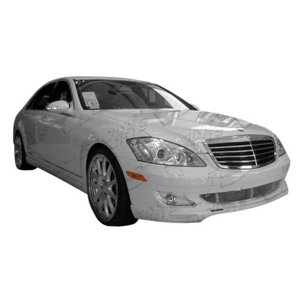 2007-2009 Mercedes S Class W221 4 doors C Tech Style FRP Primer Full Kit-1
