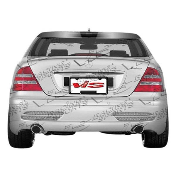 2007-2009 Mercedes S Class W221 4 doors LASER Style FRP Primer Full Kit-2