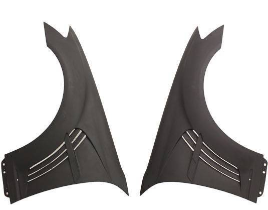 2007-2013 Mercedes S Class W221 4 doors VIP Style FRP Primer Fenders-1
