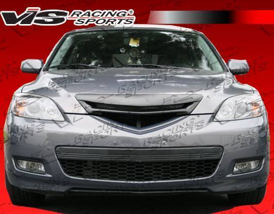 2007-2009 Mazda 3 Hatchback A SPEC Style FRP Primer Accessories-1
