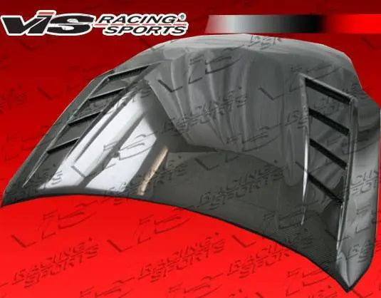 2007-2008 Nissan 350Z 2 doors TERMINATOR GT Style Carbon Fiber Black Hood-1
