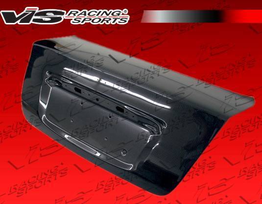 2007-2012 Nissan Sentra 4 doors OEM Style Carbon Fiber Black Trunk-2