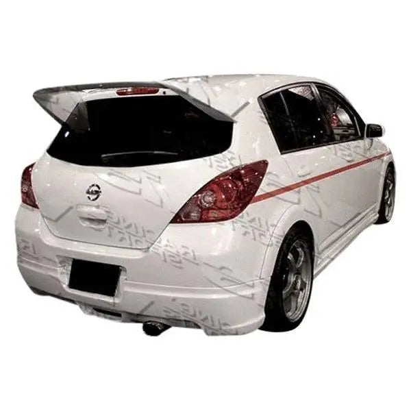 2007-2011 Nissan Versa 4 doors Octane 2 Style FRP Primer Side Skirts-1