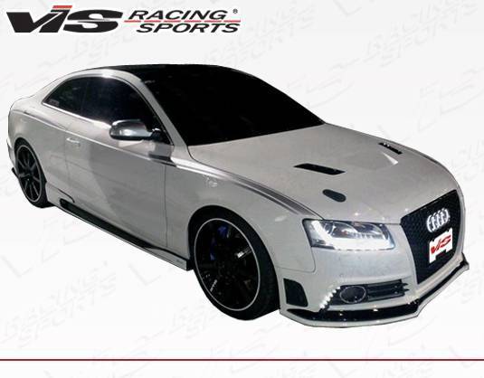 2008-2011 Audi A5 2 doors TKO Style FRP Primer Front Bumper-2