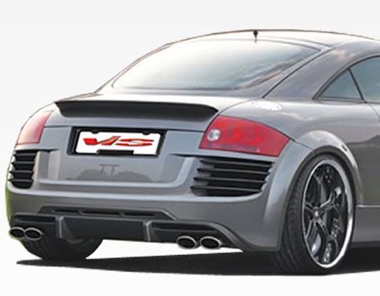 2008-2015 Audi TT 2 doors KS Style FRP Primer Rear Bumper-2