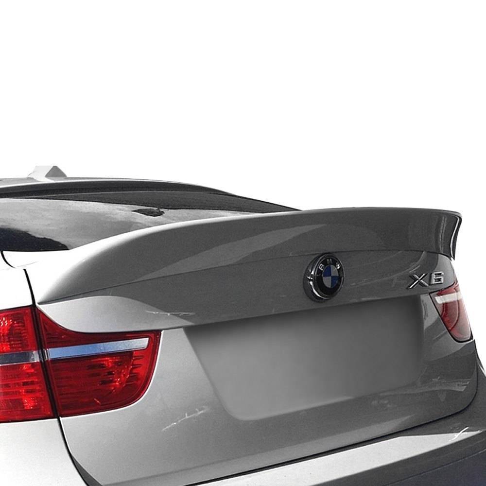 2008-2013 BMW X6 4 doors A Tech Style POLYURETHANE Black Spoiler-2