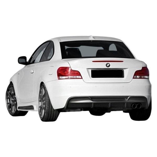 2008-2012 BMW 1 SERIES E82 2 doors 1M Style FRP Primer Rear Bumper-1
