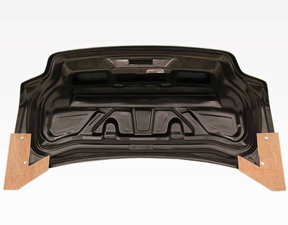 2008-2012 BMW 1 SERIES E82 2 doors CSL (Euro) Style Carbon Fiber Black Trunk-4