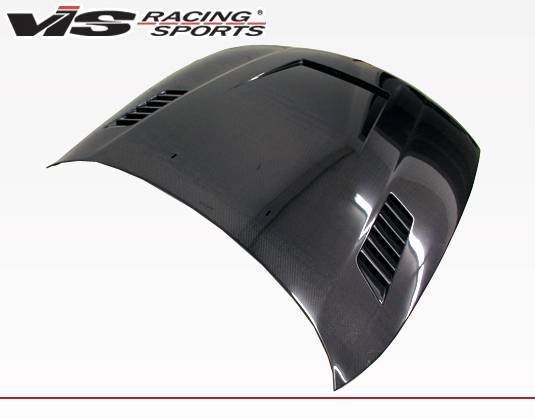 2008-2012 BMW 1 SERIES E82 2 doors XTS Style Carbon Fiber Black Hood-3