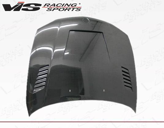 2008-2012 BMW 1 SERIES E82 2 doors XTS Style Carbon Fiber Black Hood-6