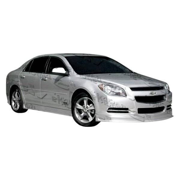 2008-2011 Chevrolet Malibu 4 doors Razor Style FRP Primer Front Lip-1