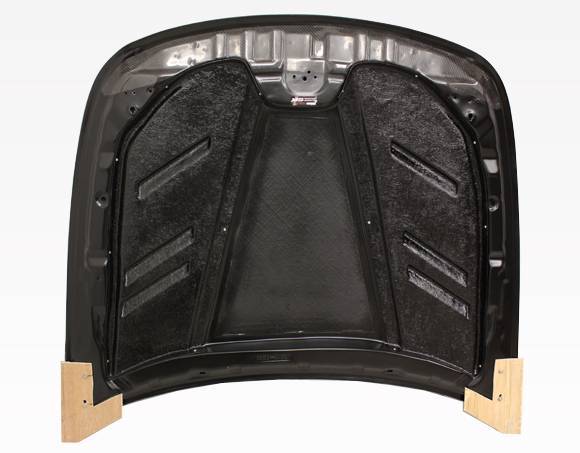 2014-2015 Infiniti Q60 2 doors AMS Style Carbon Fiber Black Hood-4