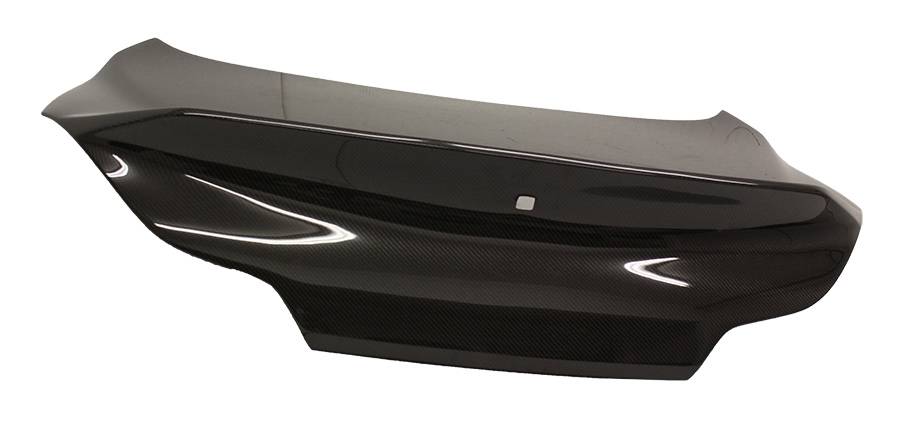 2008-2013 Infiniti G37 2 doors Carbon Fiber Black Trunk-4