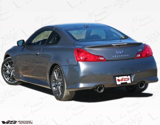 2008-2013 Infiniti G37 2 doors IPL Style FRP Primer Rear Bumper-2