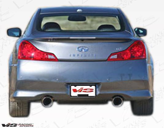 2008-2013 Infiniti G37 2 doors IPL Style FRP Primer Rear Bumper-3