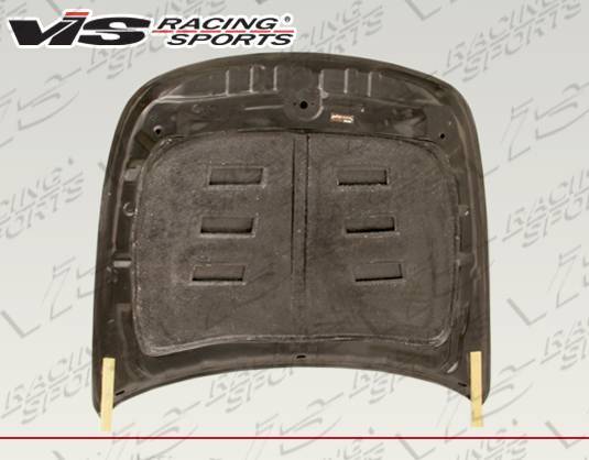 2008-2013 Infiniti G37 2 doors TERMINATOR Style Carbon Fiber Black Hood-4