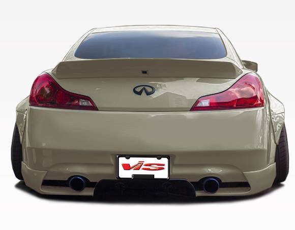 2008-2013 Infiniti G37 2 doors WALKER Style FRP Primer Spoiler-1