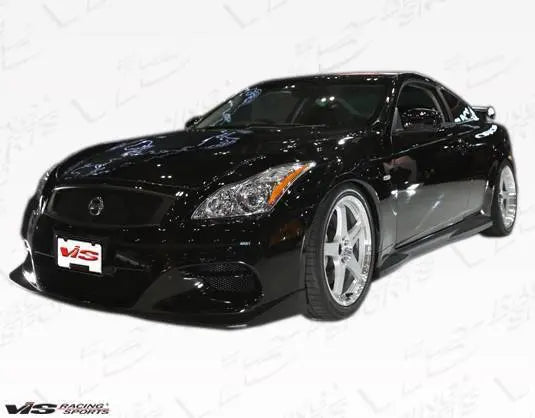 2008-2013 Infiniti G37 2 doors Zelda Style FRP Primer Side Skirts-1
