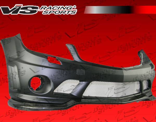 2008-2011 Mercedes C Class W204 C63 Carbon Fiber Black Front Lip-1