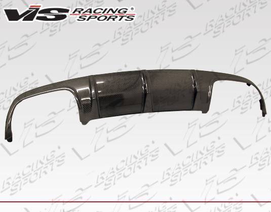 2008-2011 Mercedes C Class W204 C63 4 doors Carbon Fiber Black Diffuser-3